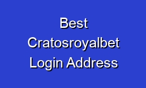 Best Cratosroyalbet Login Address