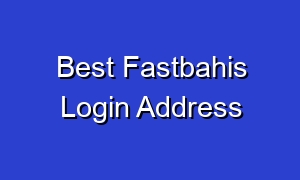 Best Fastbahis Login Address