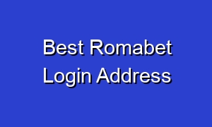 Best Romabet Login Address