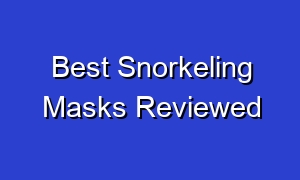 Best Snorkeling Masks Reviewed