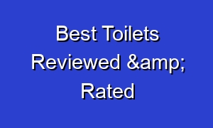 Best Toilets Reviewed & Rated