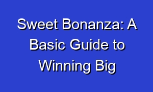 Sweet Bonanza: A Basic Guide to Winning Big