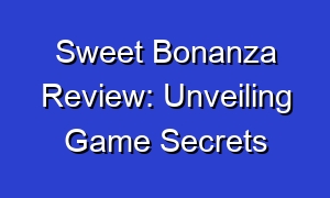 Sweet Bonanza Review: Unveiling Game Secrets