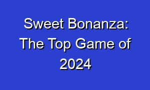 Sweet Bonanza: The Top Game of 2024