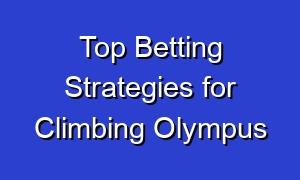 Top Betting Strategies for Climbing Olympus