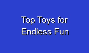Top Toys for Endless Fun